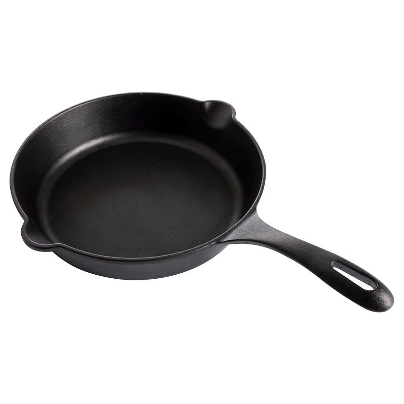 Victoria 6.5"&amp; 10" Preseasoned Cast Iron Skillet Set