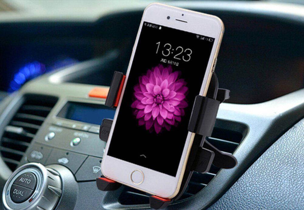 car ac vent hook mount cellphone mobile bracket cradle for iphone samsung lg zte