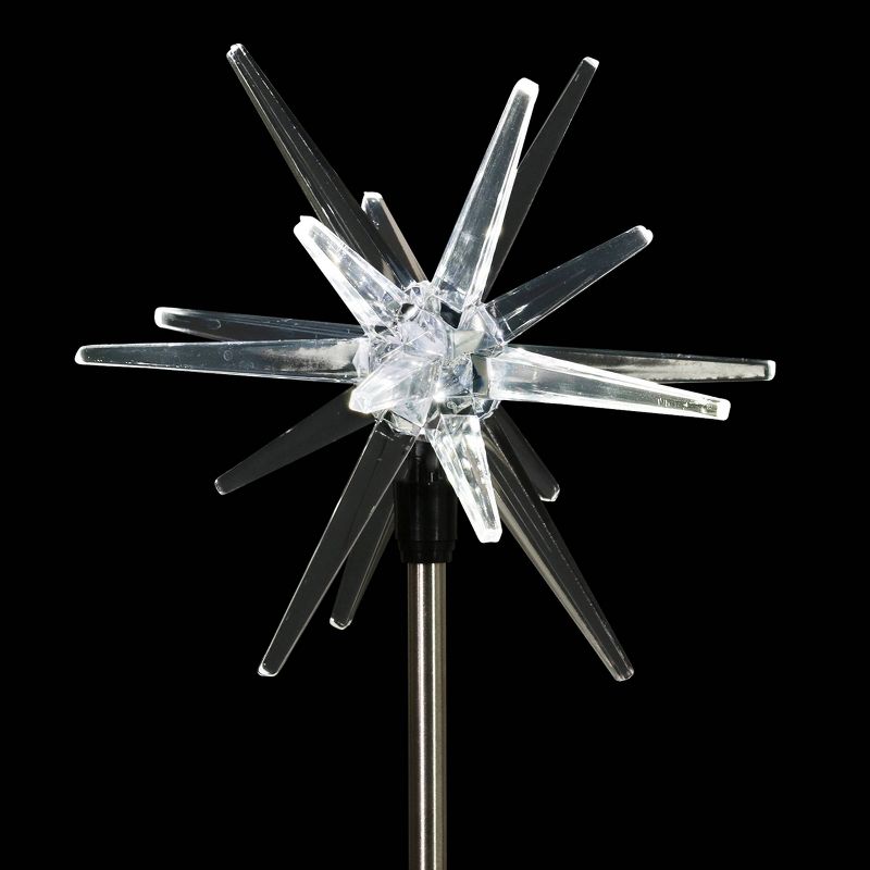 27.5" Acrylic Star Solar Stake - Exhart