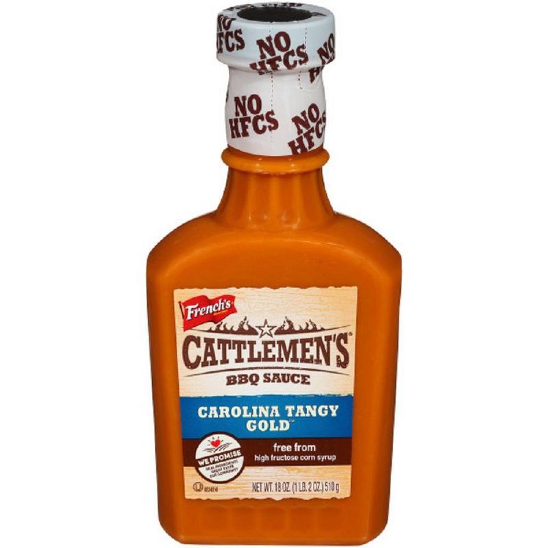 Cattlemen's BBQ Carolina Tangy Gold - 18 fl oz