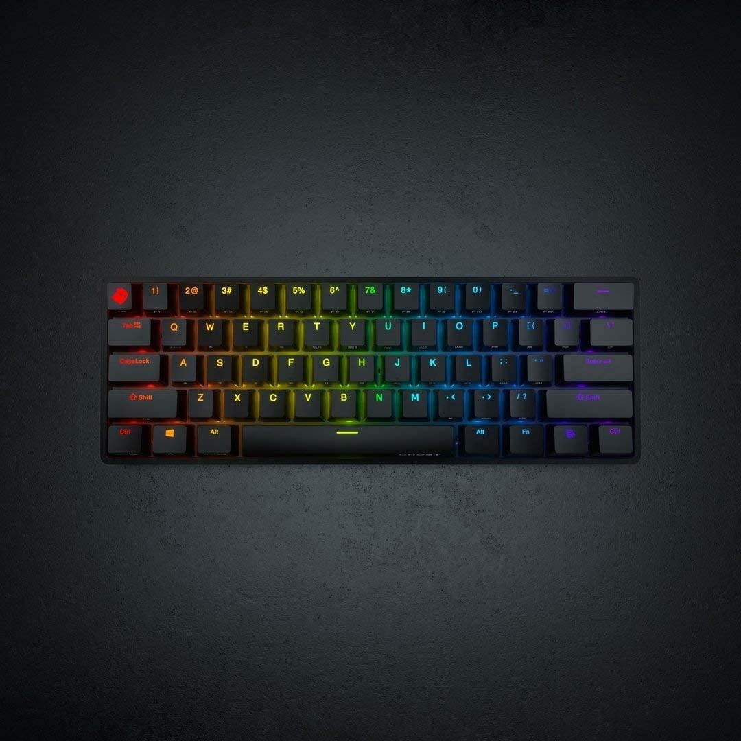 Ghost K1 - Wireless Keyboard Black Cherry MX Blue (Click)