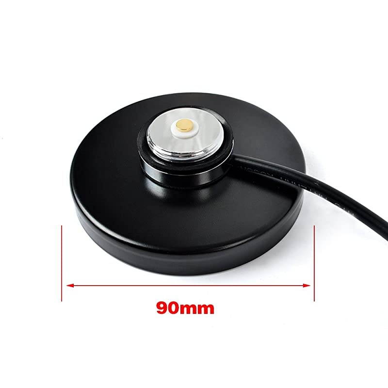 NMO Radio Antenna Magnet Mount 35 Base 16ft RG58 Coax Cable PL259 Connector with N Male to SO239 Adapter for Mobile Transceiver