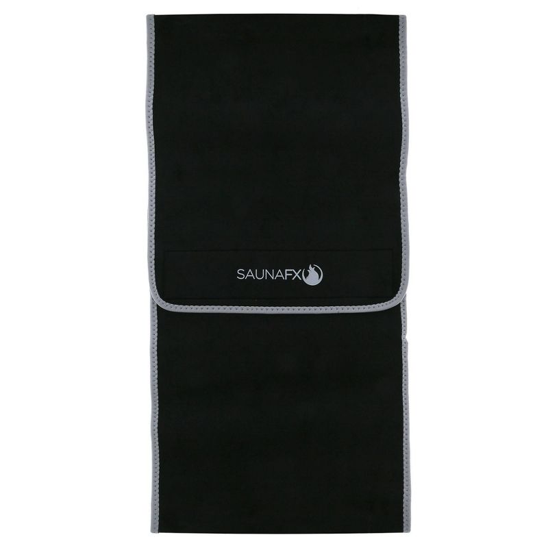 SaunaFX 10" Slimmer Belt - double bonded with Microban - Black