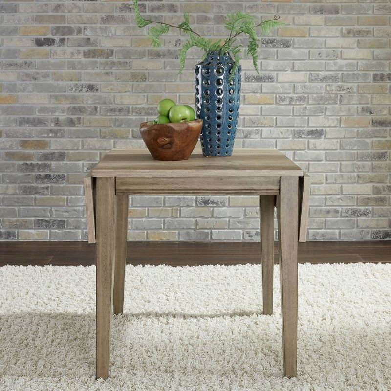 Sun Valley Drop Leaf Extendable Dining Table Sand - Liberty Furniture