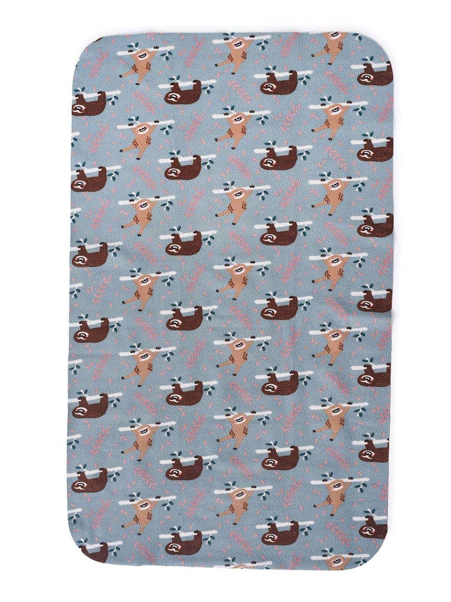 MiArcus Frosty'z Grey Polyester 240 GSM Single Knitted Mattress Protector