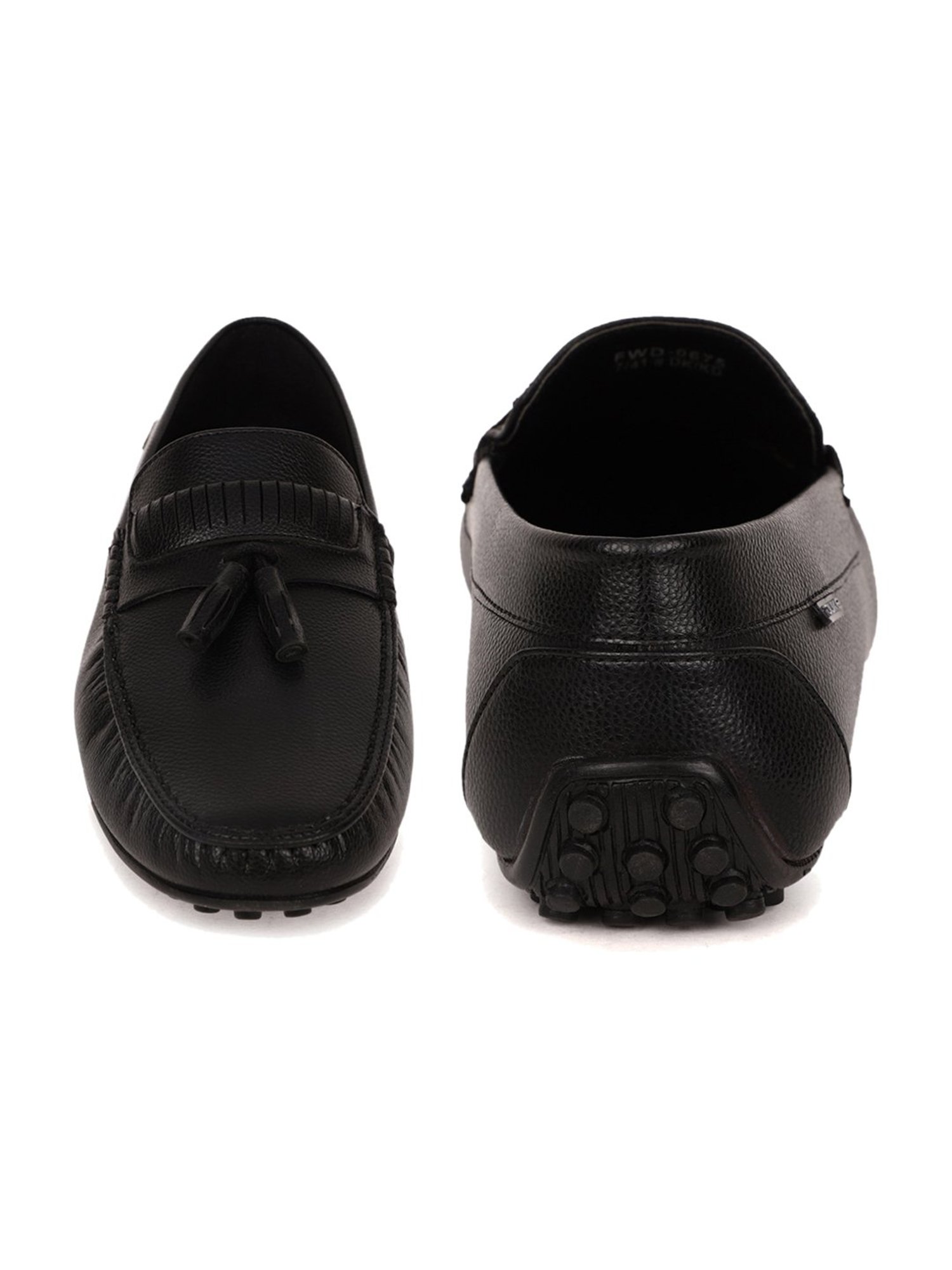 Duke Men's Black Casual Mocassins