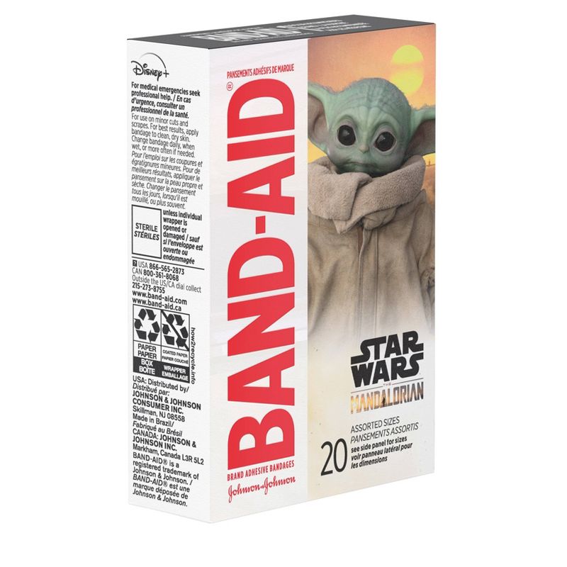 Band-Aid Mandalorian Adhesive Bandages - 20ct