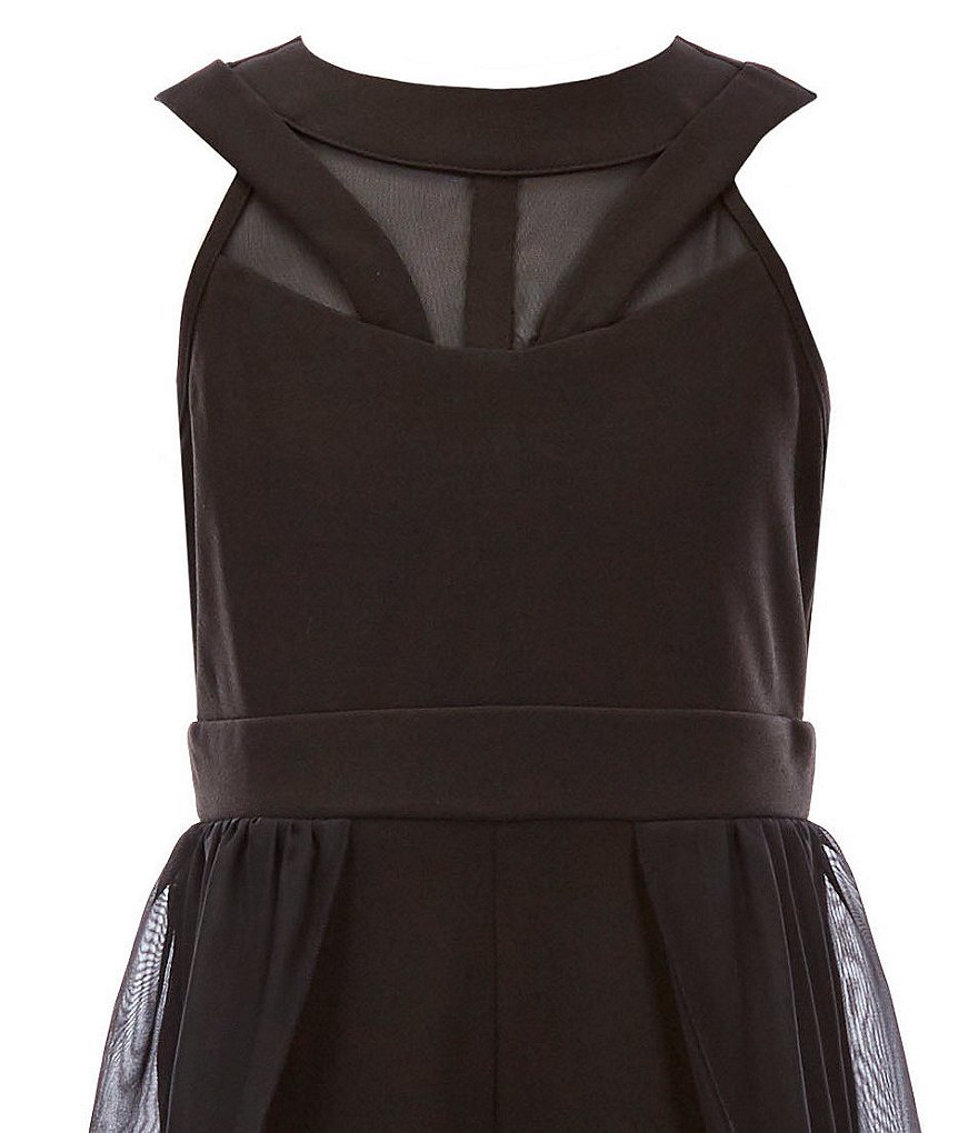 Honey And Rosie Big Girls 7-16 Illusion Jumpsuit