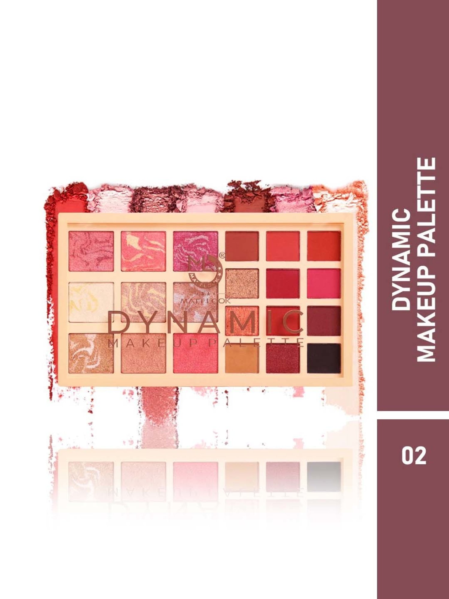 Matt Look Dynamic Makeup Palette 02 - 23 gm