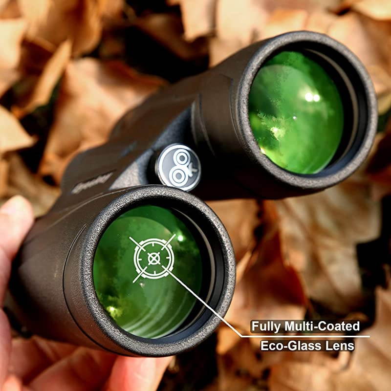 10x42 Professional Waterproof Binoculars Best Choice for Travelling Hunting Sports Games and Outdoor Activities Extremely Clear and Bright