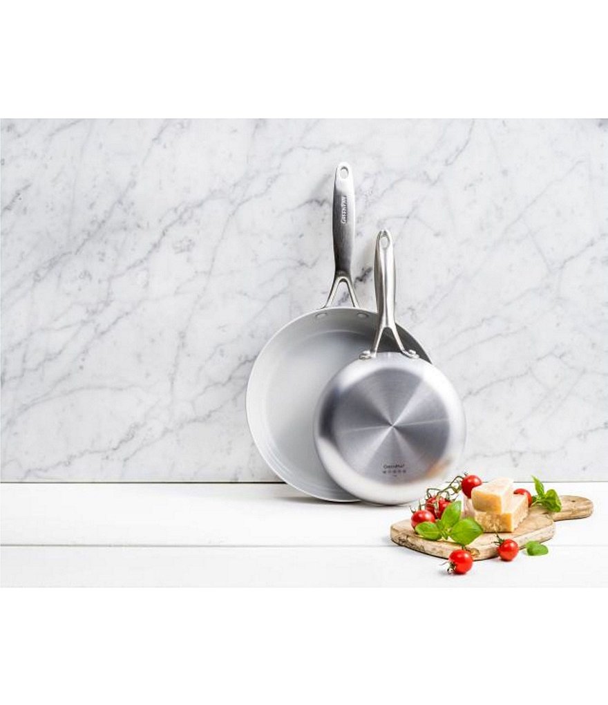 GreenPan Venice Pro Evershine Ceramic Non-Stick 2-Piece Open Fry Pan Set, 8#double; & 10#double;