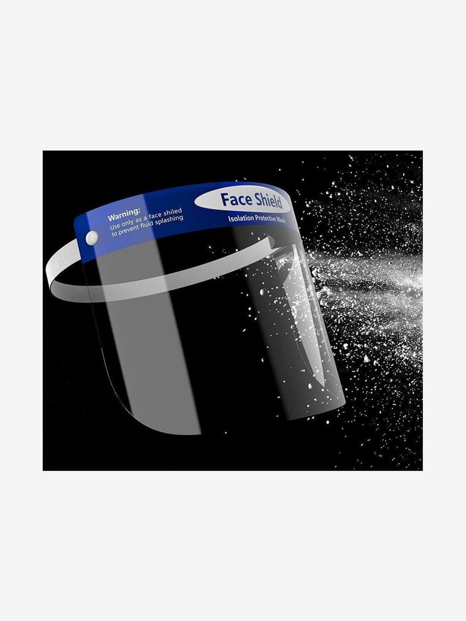 MCP Full Frontal Protection Face Shield - Pack of 2 (Transparent)