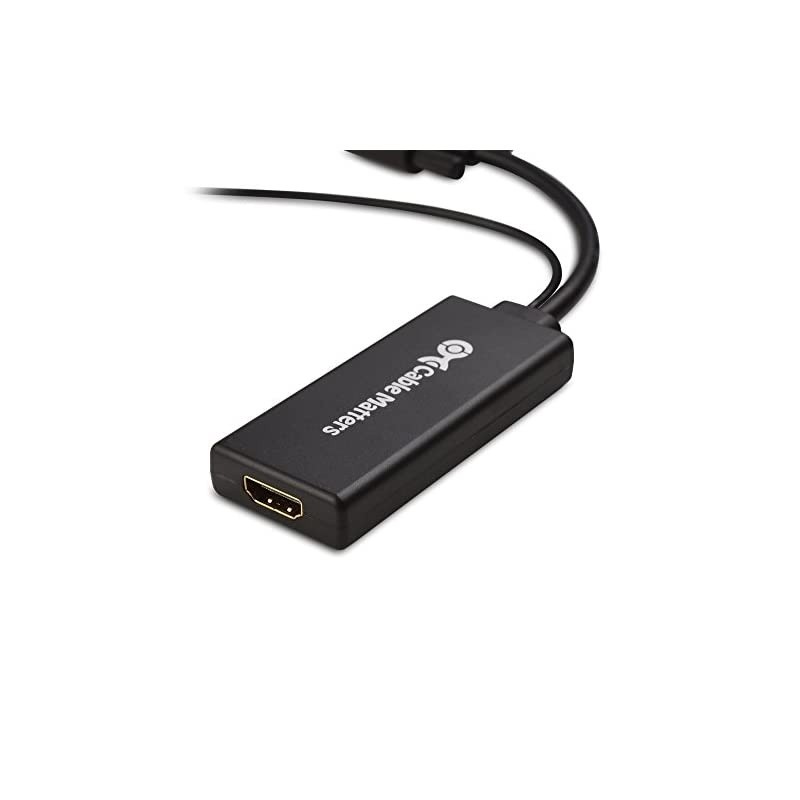 VGA to HDMI Adapter for Monitor and TV VGA to HDMI Converter with Audio Support
