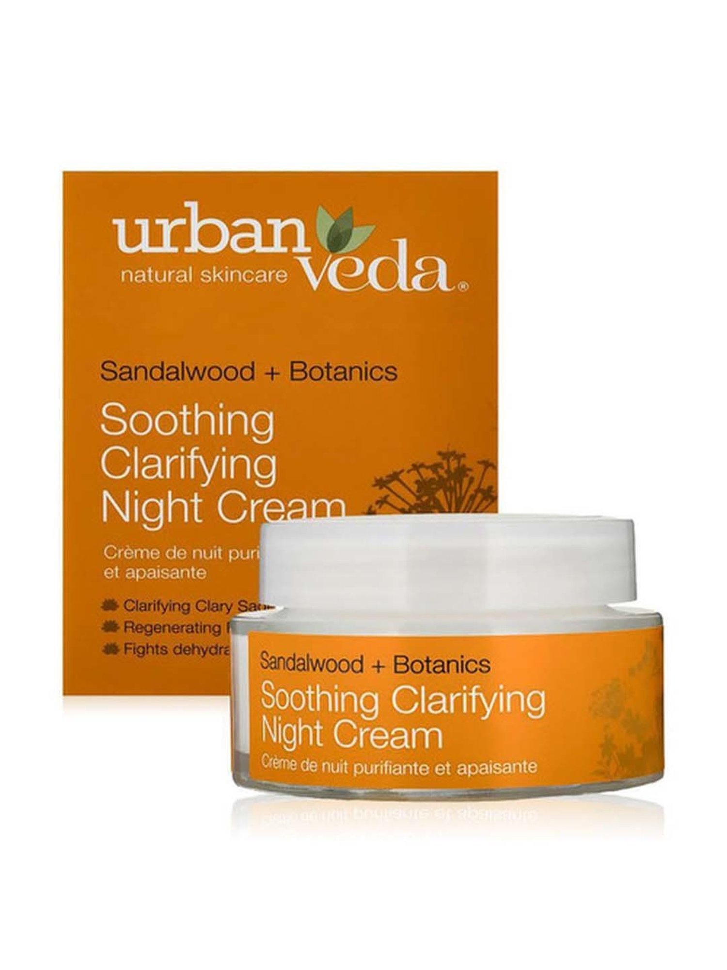 Urban Veda Soothing Sandalwood Clarifying Night Cream - 50 ml