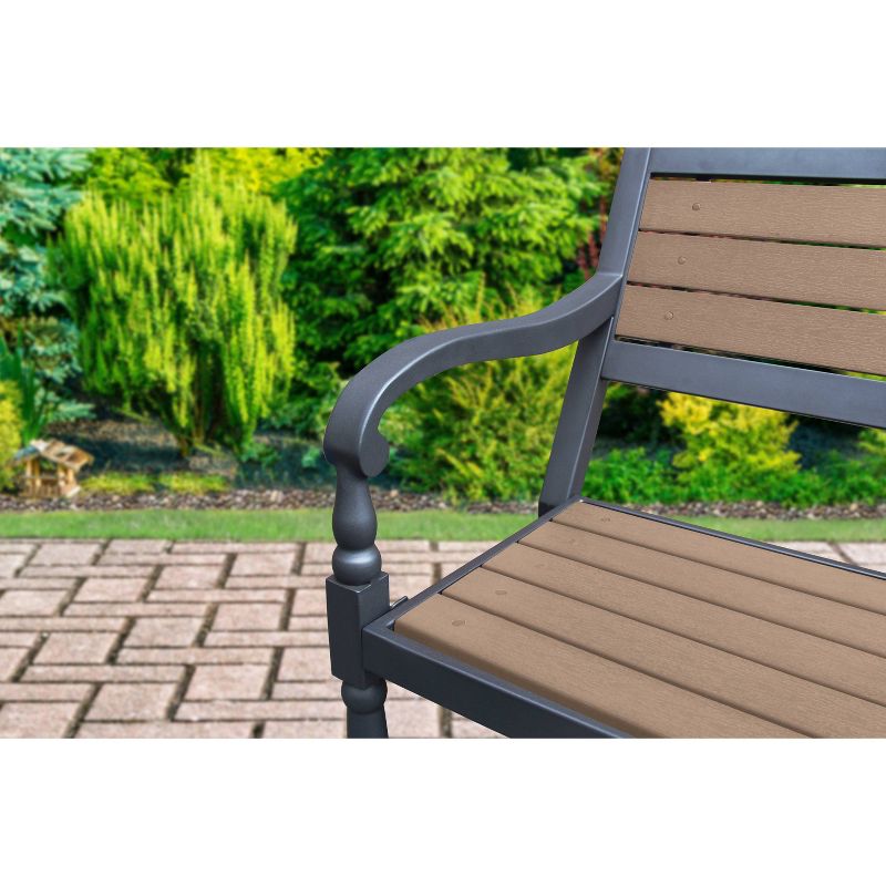 Everwood Savannah Bench Natural - Apollo Outdoor