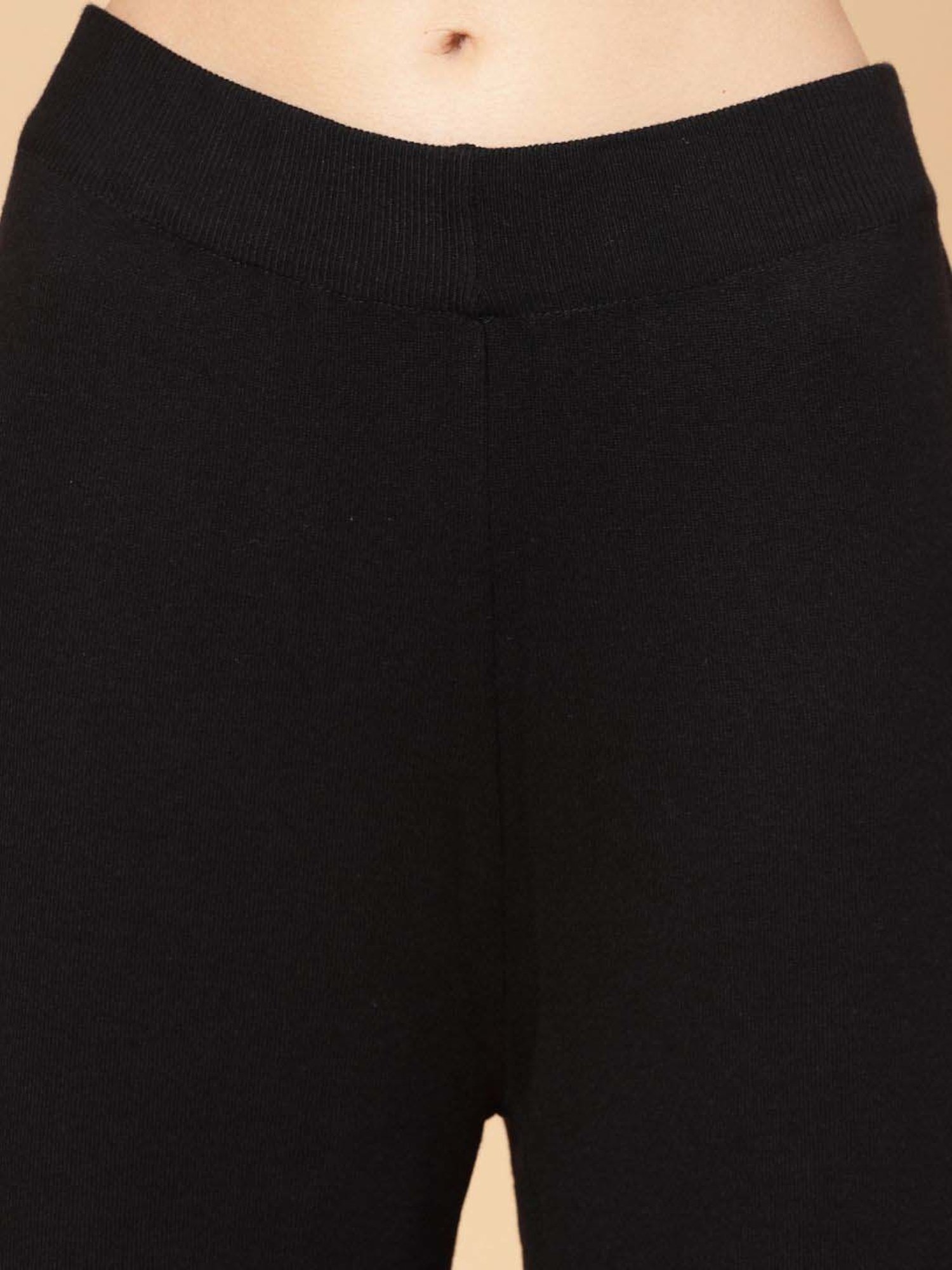 Mafadeny Black Printed Top Pants Set With Shrug