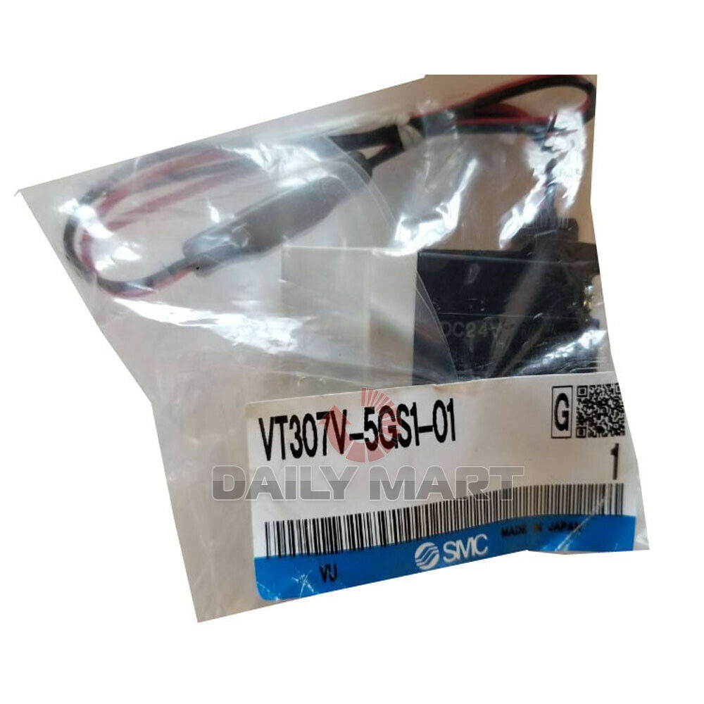 New In Box SMC VT307V-5GS1-01 Solenoid Valve
