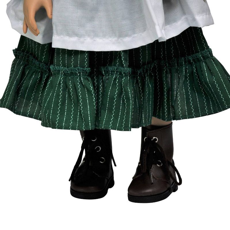 The Queen's Treasures 18 Inch Doll Clothes Accessory, Brown Lace Up Vintage Style Boots Plus Shoe Box