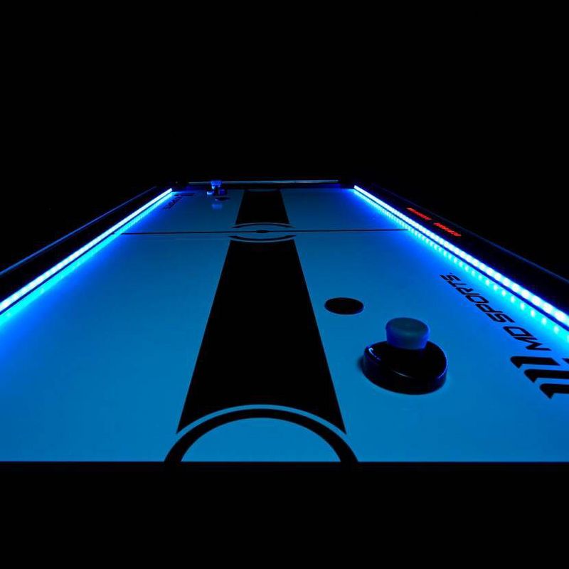 MD Sports 84" Air Hockey Table with Electronic Score & LED Lights