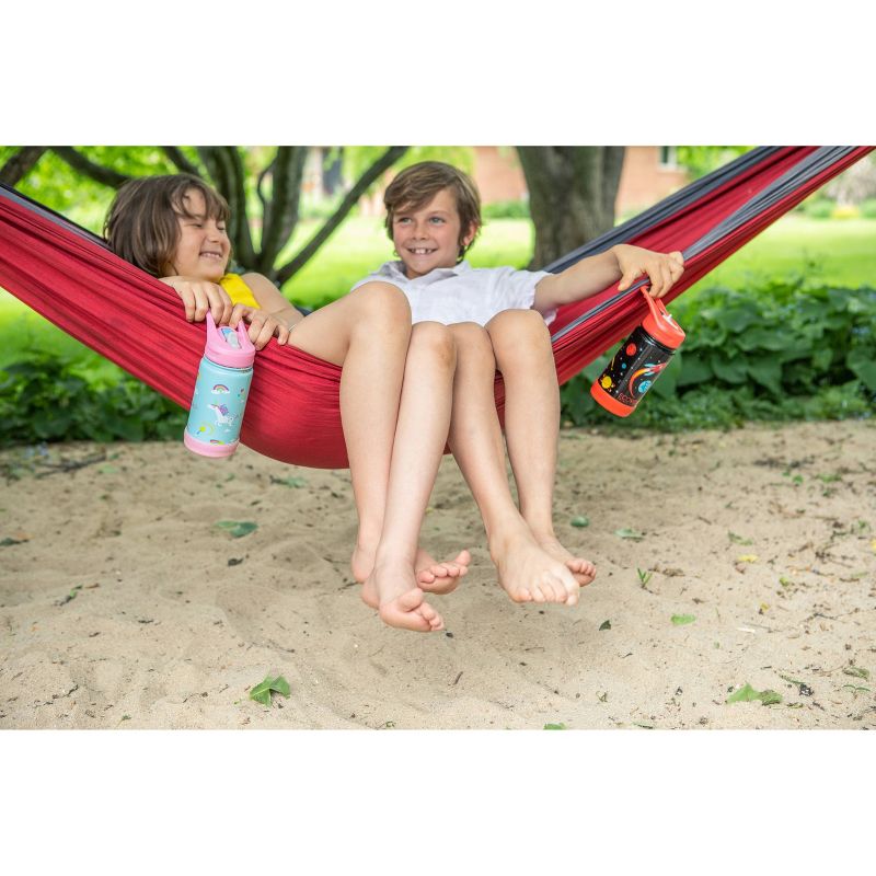 Just Funky Naruto Shippuden Akatsuki Red Clouds Plastic Water Bottle | Holds 32 Ounces