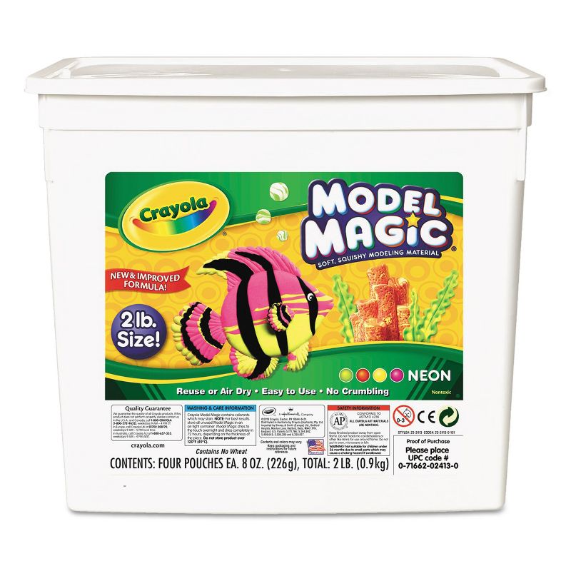Crayola Modeling Dough Bucket 3 lbs. Green 570015044