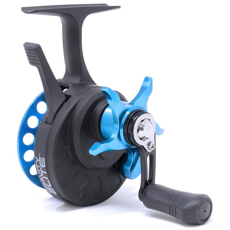 Clam Corporation CLAM-ER-14479 Hybrid Gravity Elite Fishing Reel with Sensitive Anti-Drag Trigger