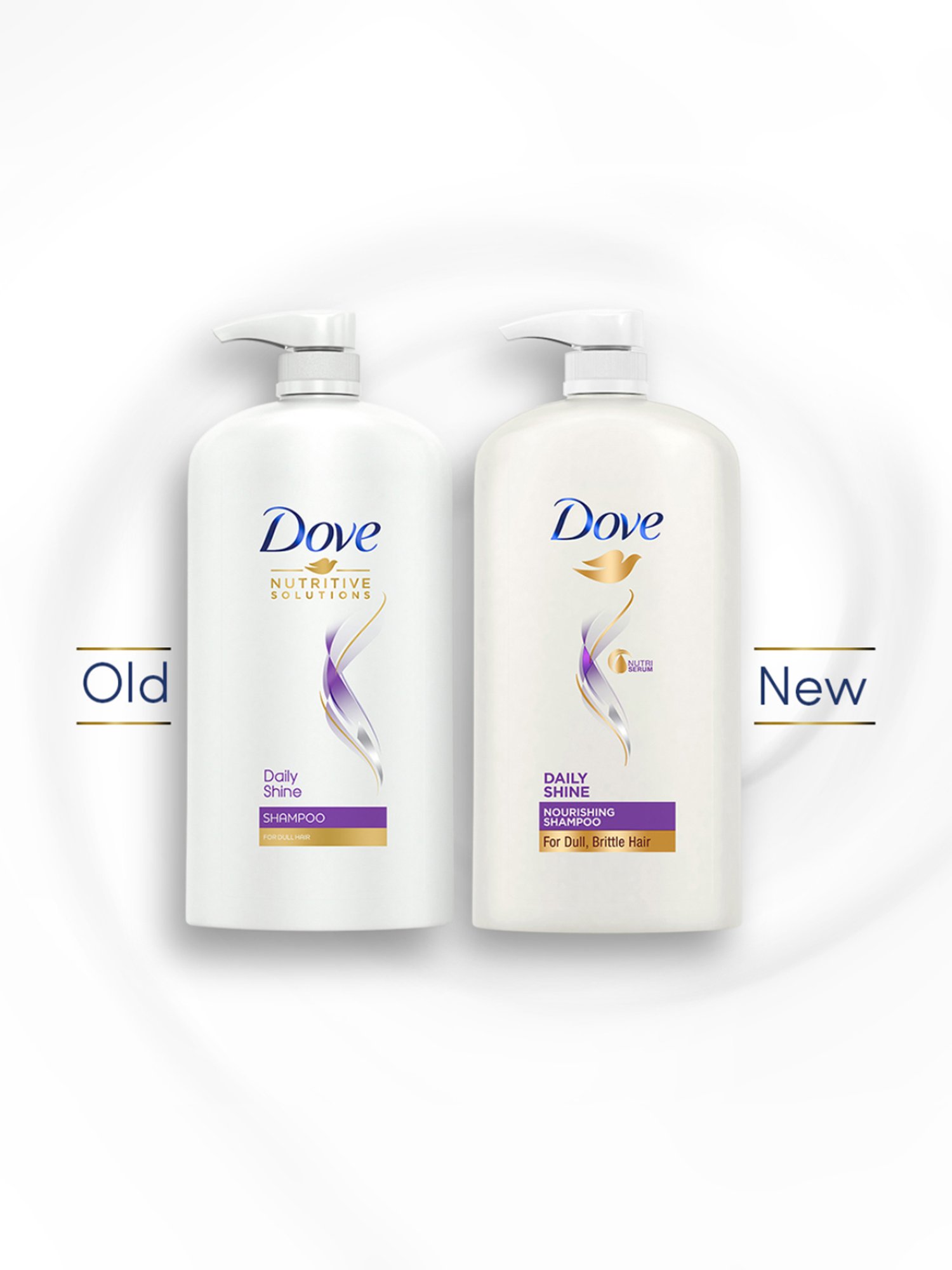 Dove Daily Shine Nourishing Shampoo - 1 L
