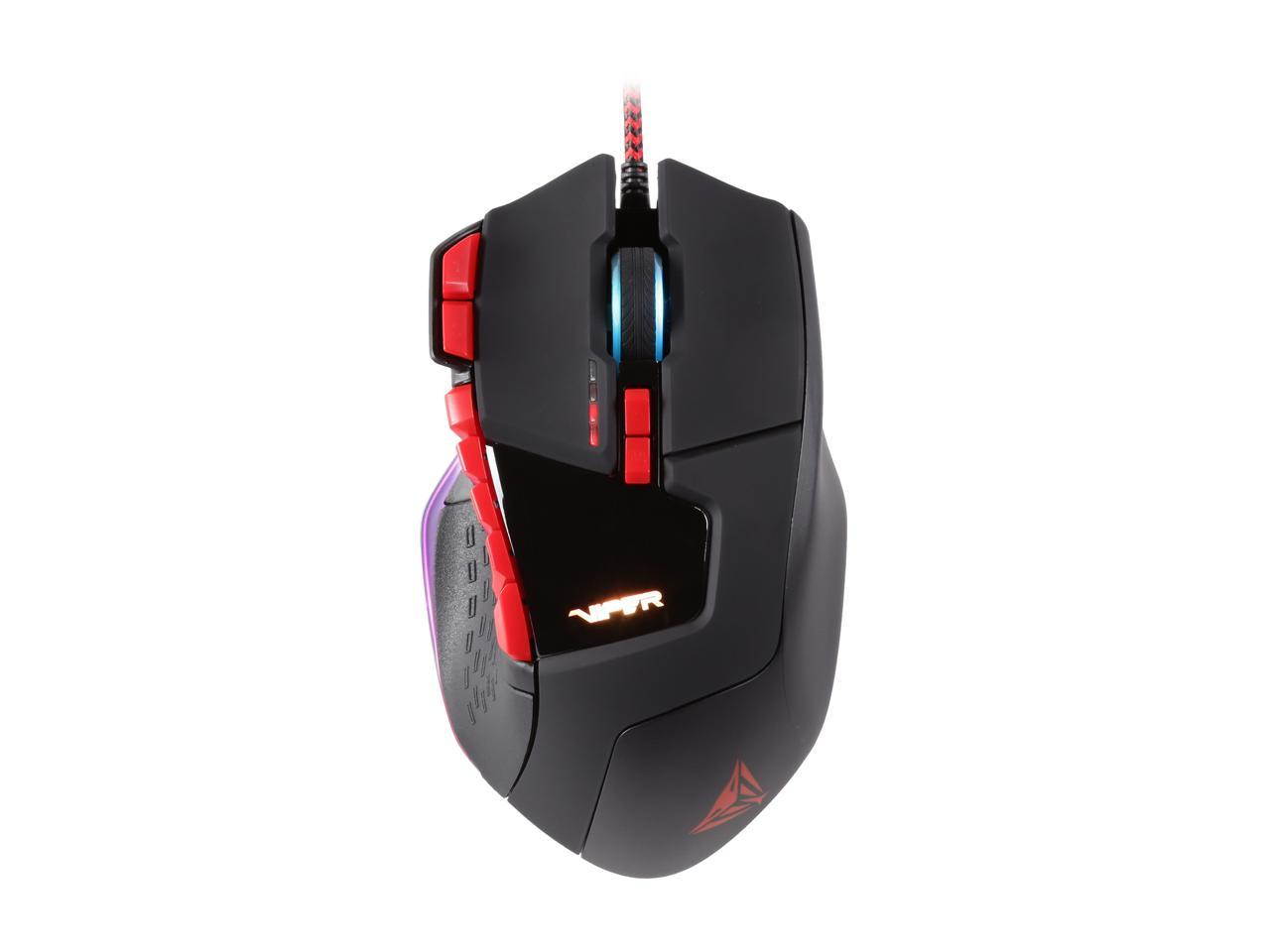 Patriot Viper V570 Full RGB Pro Laser Gaming Mouse, 12000 DPI Precision Sensor, 13 programmable macro Keys