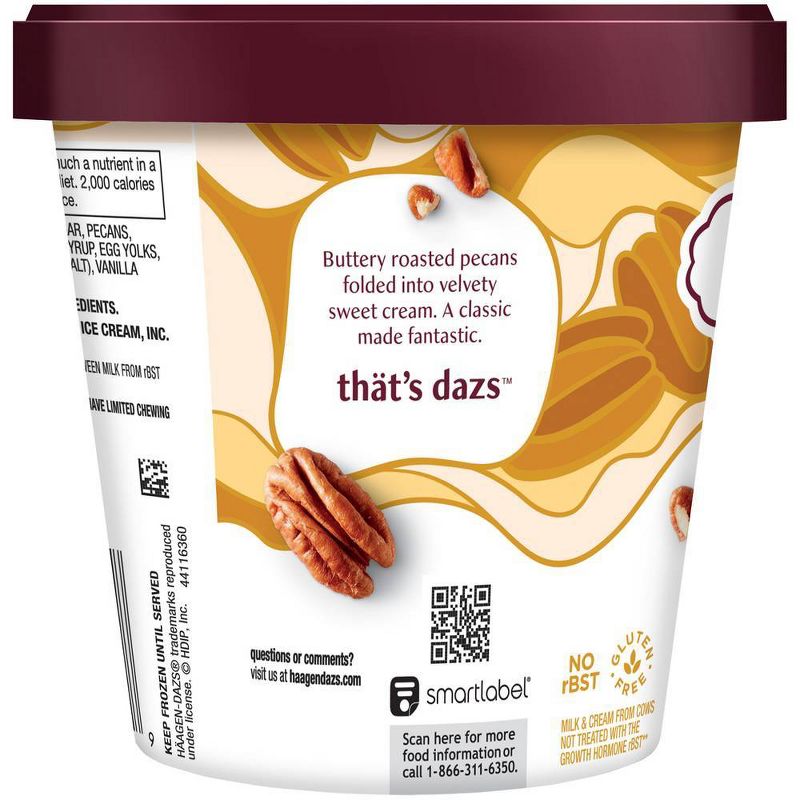 Haagen Dazs Butter Pecan Ice Cream - 14oz