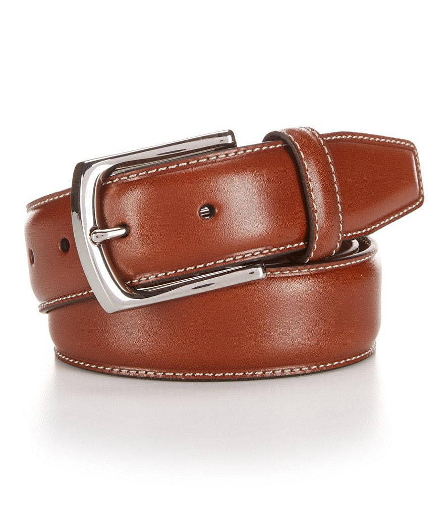 Daniel Cremieux Glazed Leather Belt