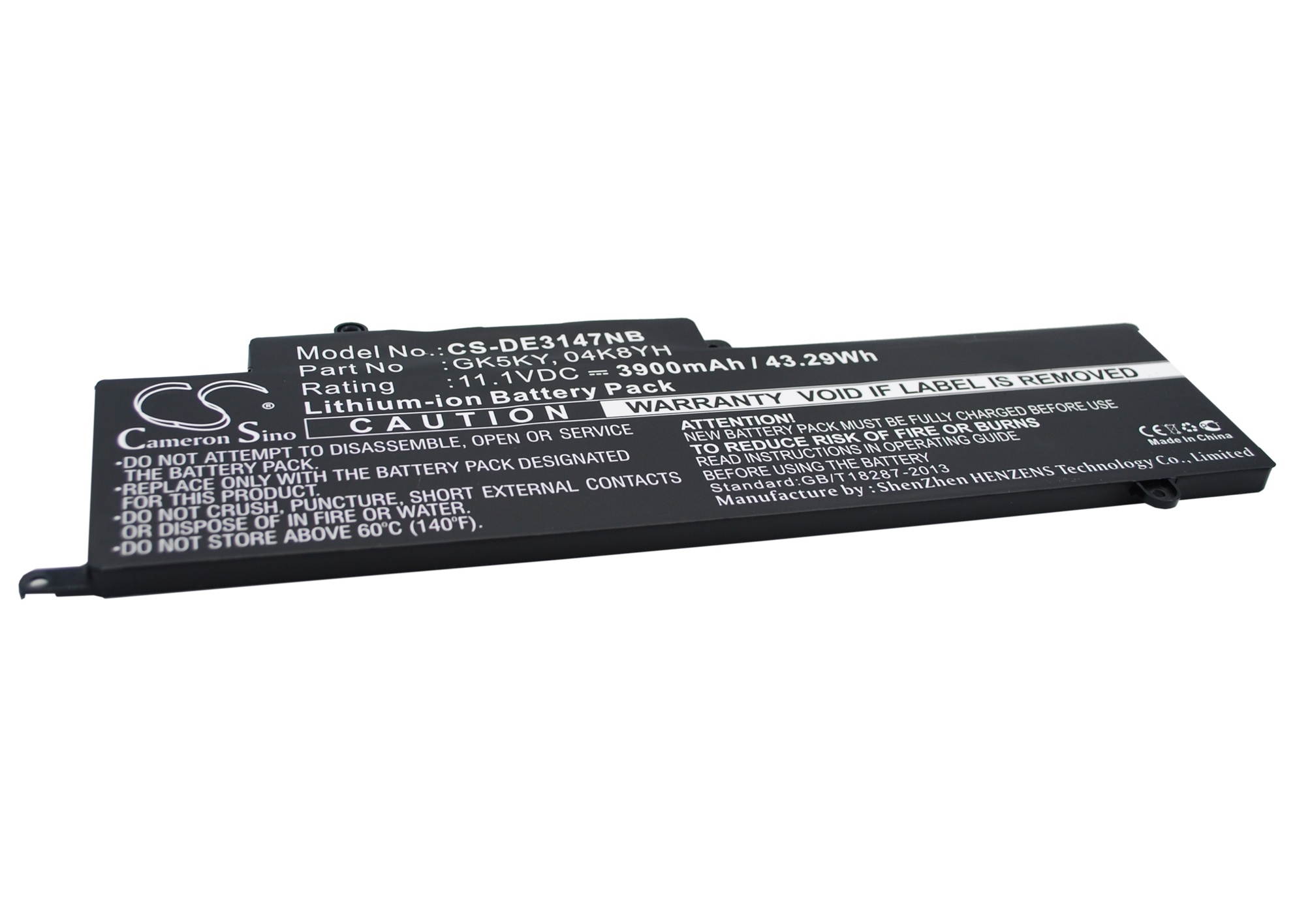 Battery Replacement for DELL Inspiron 11-3153 Inspiron 11 3158 Inspiron 7353 INS13WD-5508T INS13WD-3308T RHN1C 4K8YH 0WF28 P20T003 GK5KY 0GK5KY 451-BBKK 92NCT P20T 092NCT CK5KY 04K8YH 451-BBPG