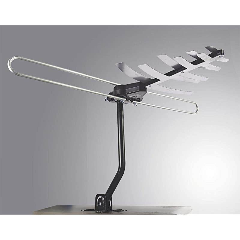 Adjustable AtticOutdoor Antenna amp Weather Station Mounting Pole Universal Mount Brackets Easy Installation Solid Structure Weather Proof 1quot Diameter165quot Arm Length