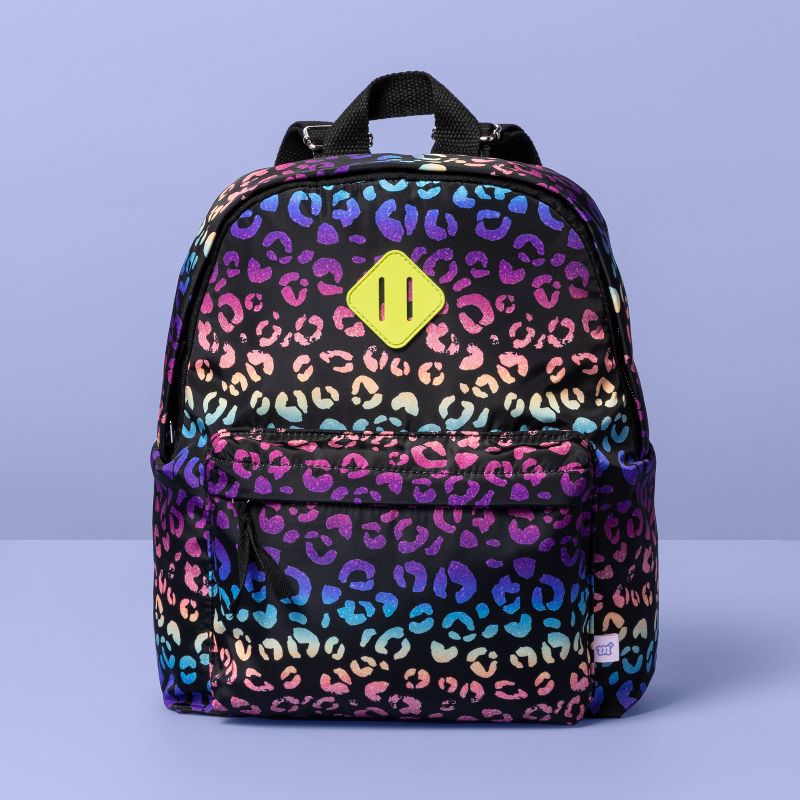 Girls' Rainbow Leopard Print Backpack - More Than Magic™