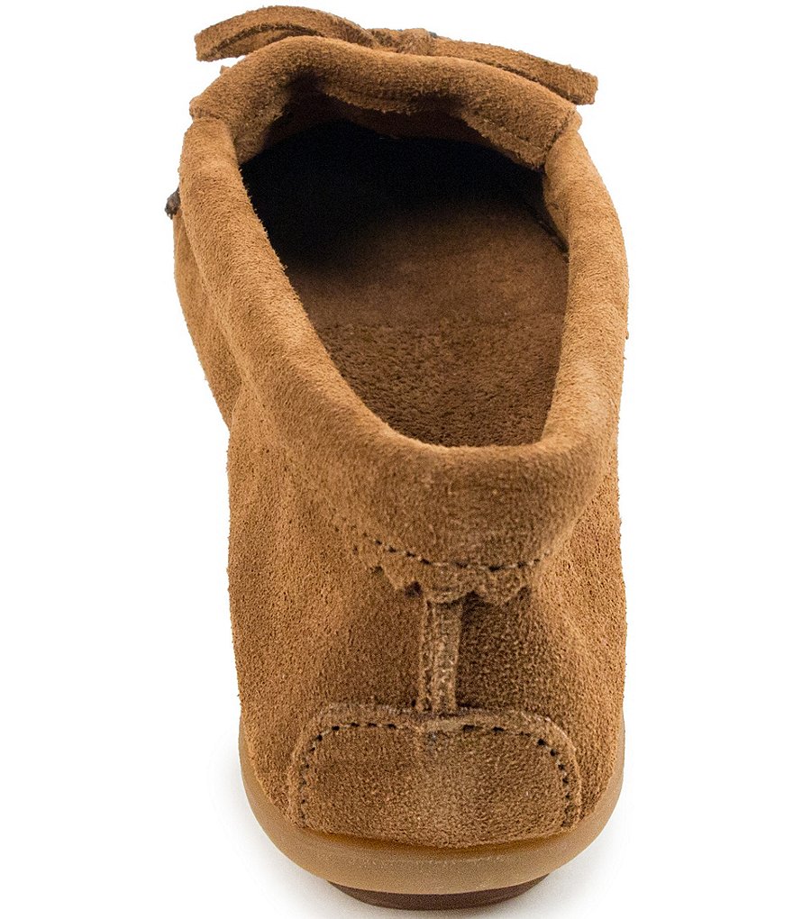 Minnetonka Thunderbird II Beaded Suede Moccasins