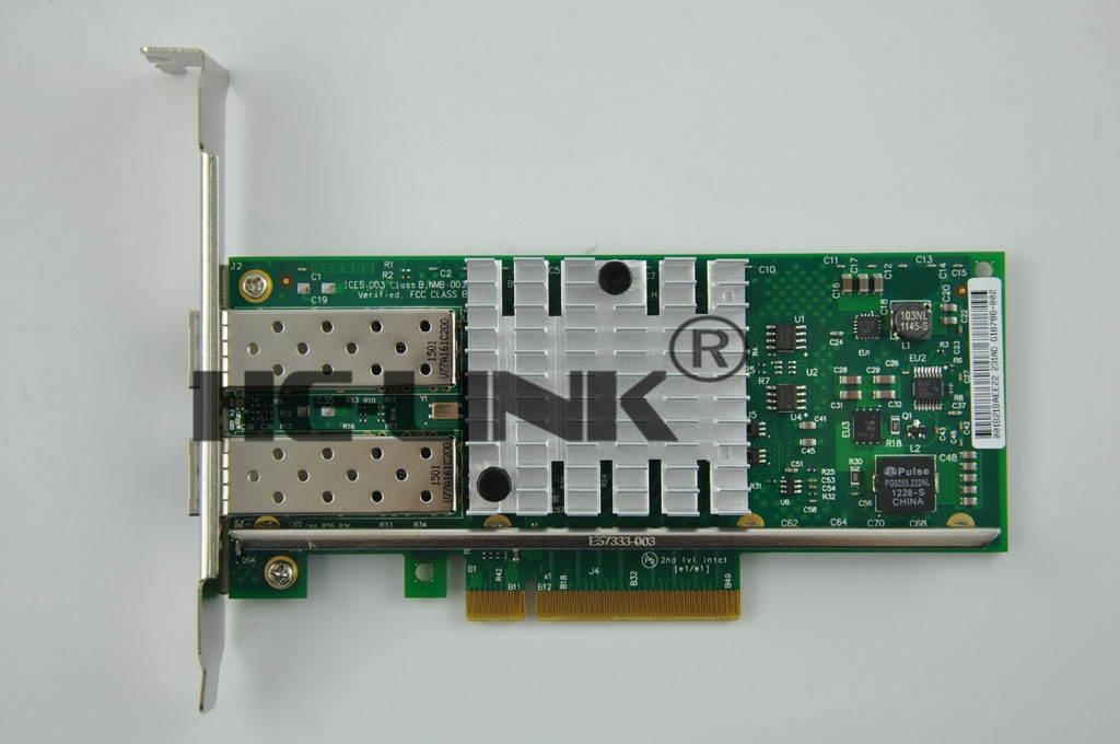 HE-LINK for Intel 82599ES Controller 10Gb Ethernet Converged Network Adapter X520-DA2 , 2xSFP+ Ports,E10G42BTDA