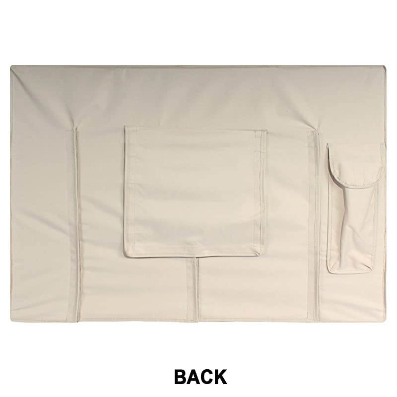 Outdoor TV Cover Sahara Series Universal Weatherproof Protector for 60 65 Inch TV Fits Most Mounts Brackets