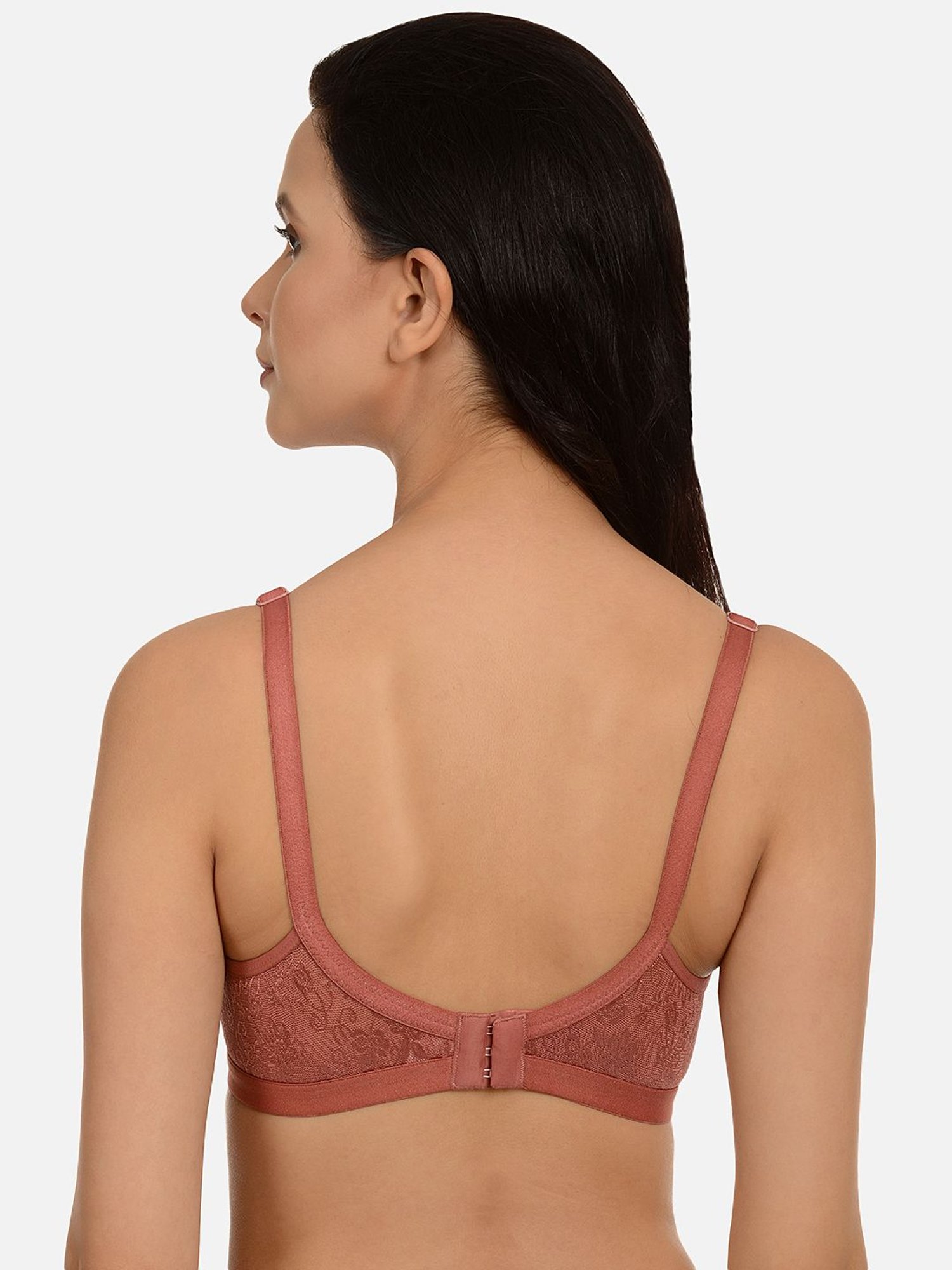 Mod & Shy Brown Non Wired Non Padded Minimizer Bra