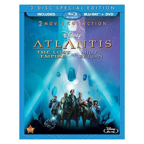 BUENA VISTA HOME VIDEO ATLANTIS-LOST EMPIRE/MILOS RETURN 2-MOVIE COLL (BLU-RAY/DVD-2/WS) BR110196