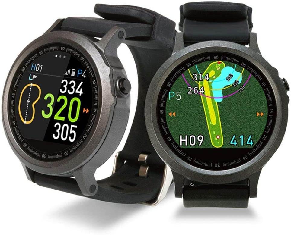 GolfBuddy WTX Smart Golf GPS Watch, Black