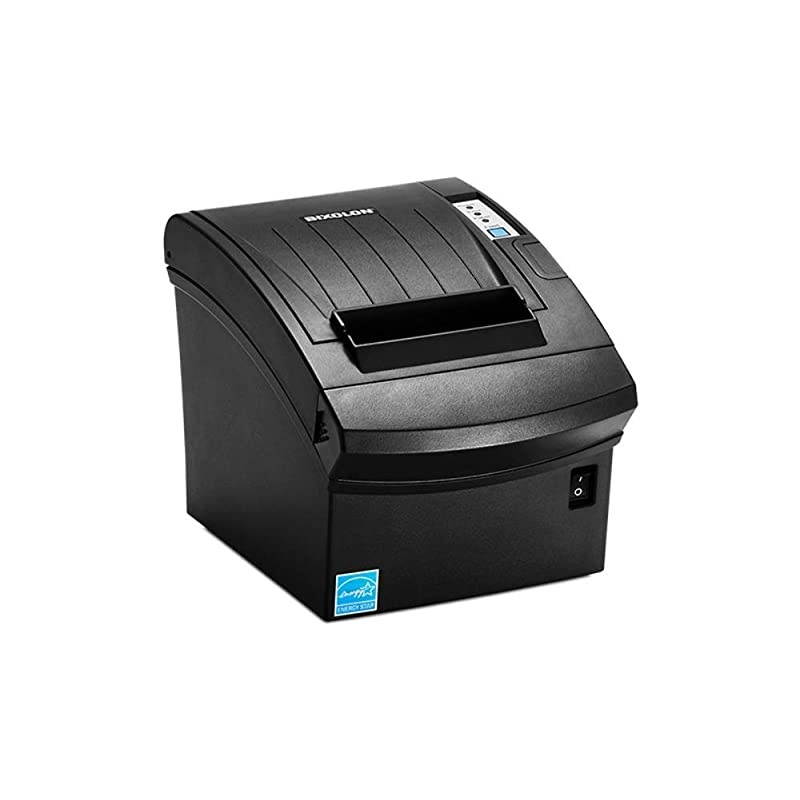 SRP-350PLUSIIICOSG Thermal Printer with Power Supply and USB Cable, Serial/USB/Ethernet, Black