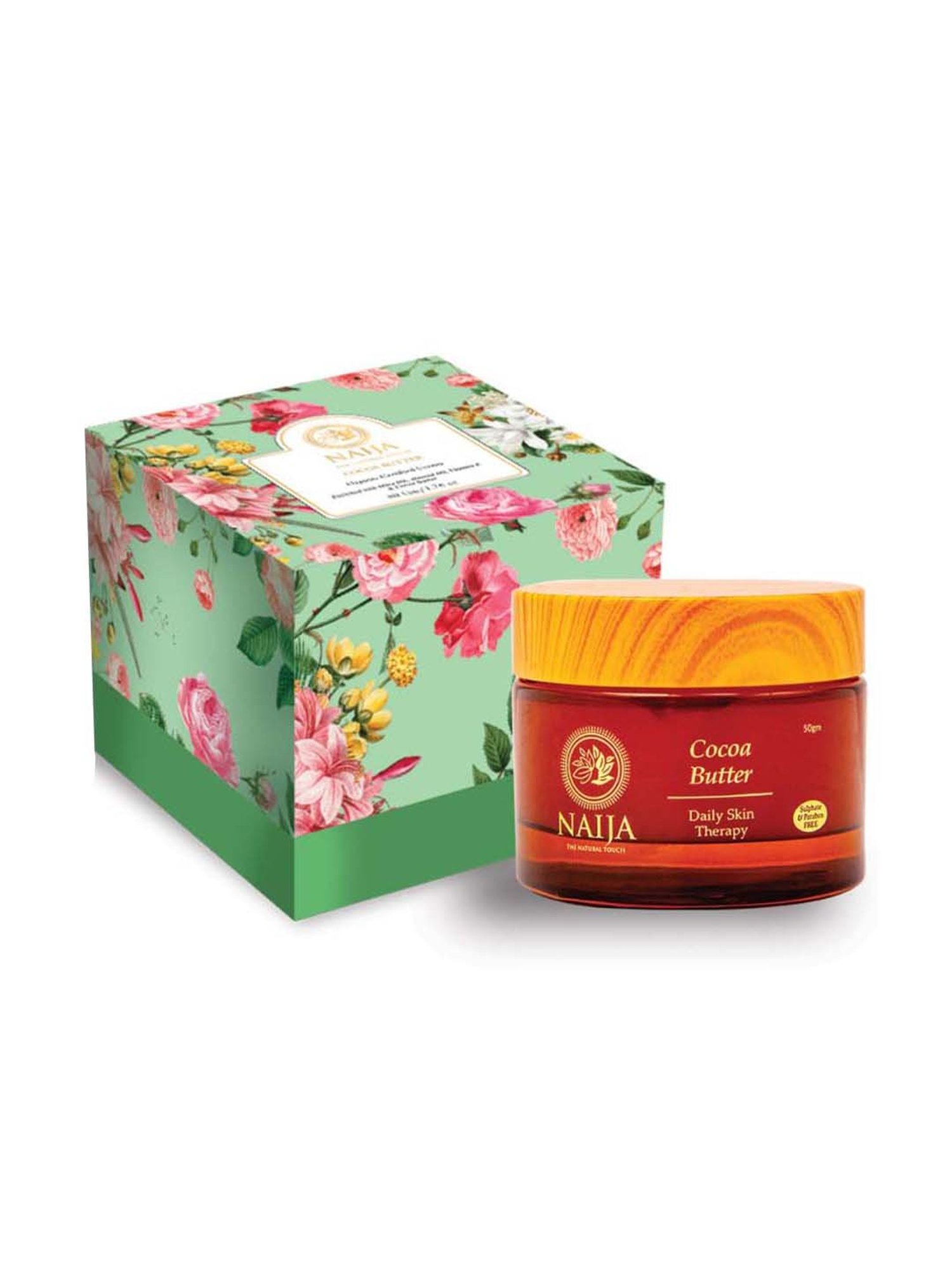 NAIJA Organic Cocoa Butter Daily Skin Therapy - 50 gm