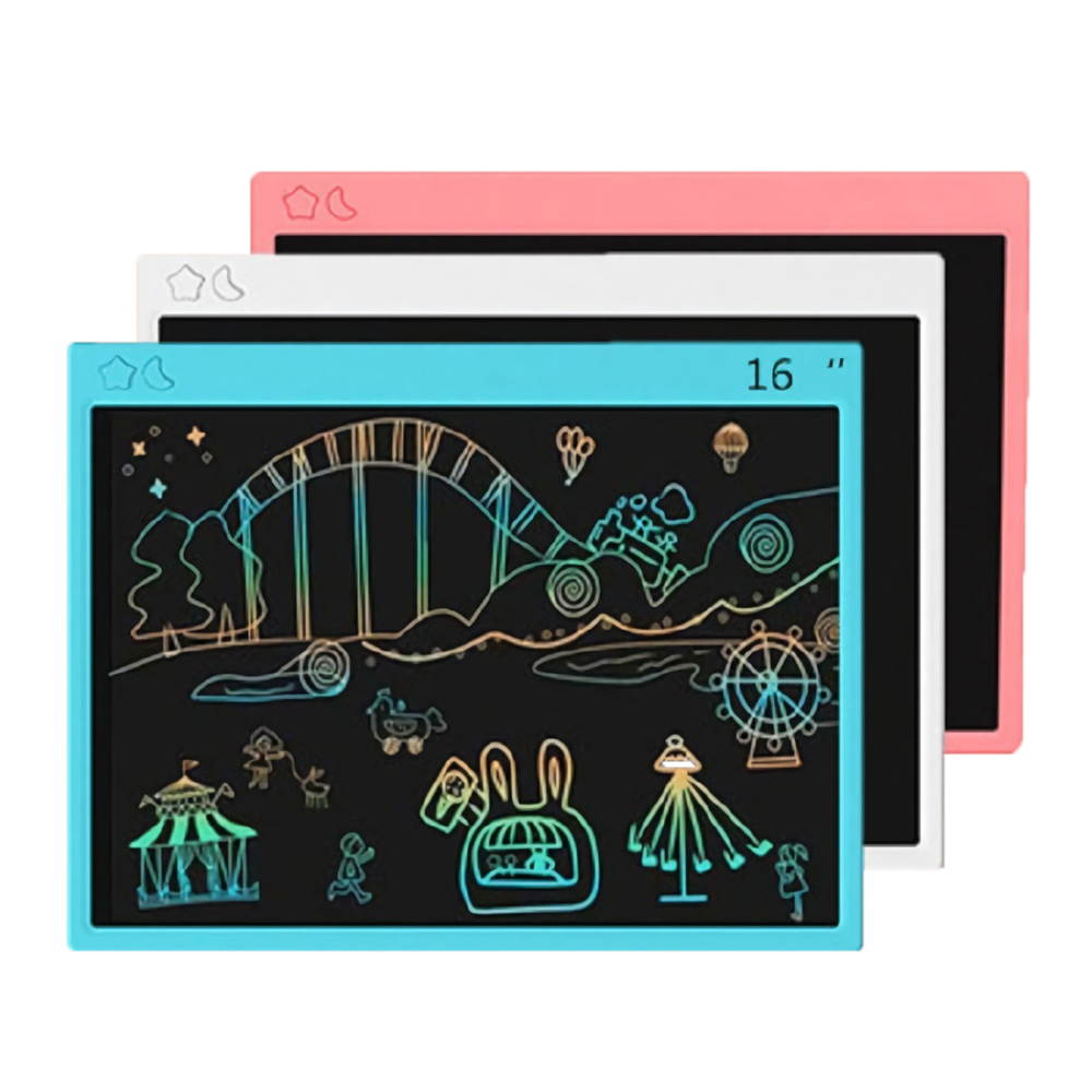 16 Inch LCD Writing Board Electric Small Blackboard Drawing Board for Children's Early Education Toys Business Office Supplies