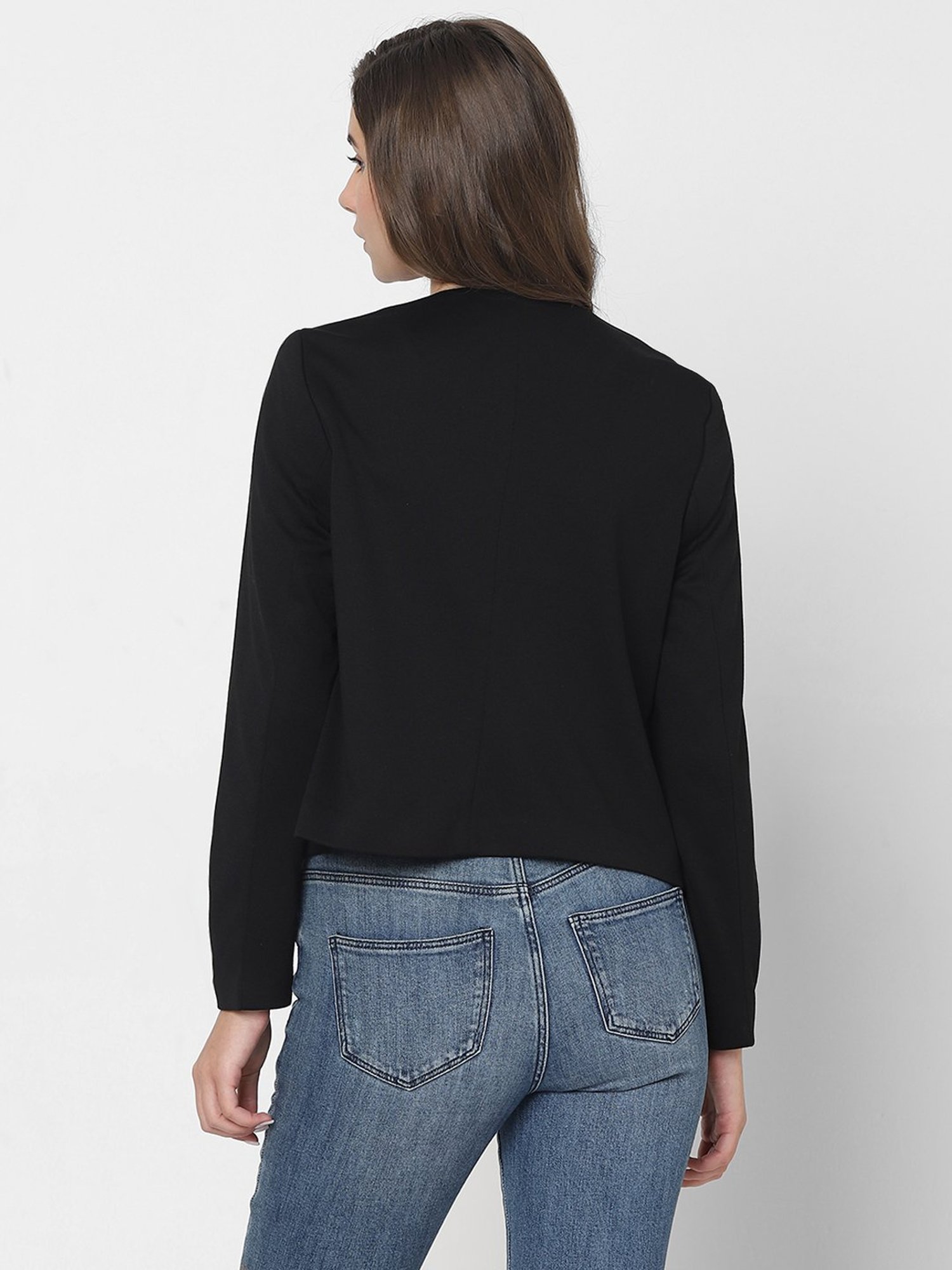 Vero Moda Black Regular Fit Blazer