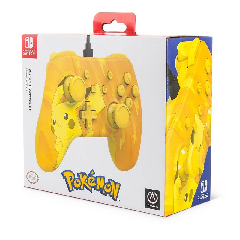 PowerA Pokemon Wired Controller for Nintendo Switch - Yellow