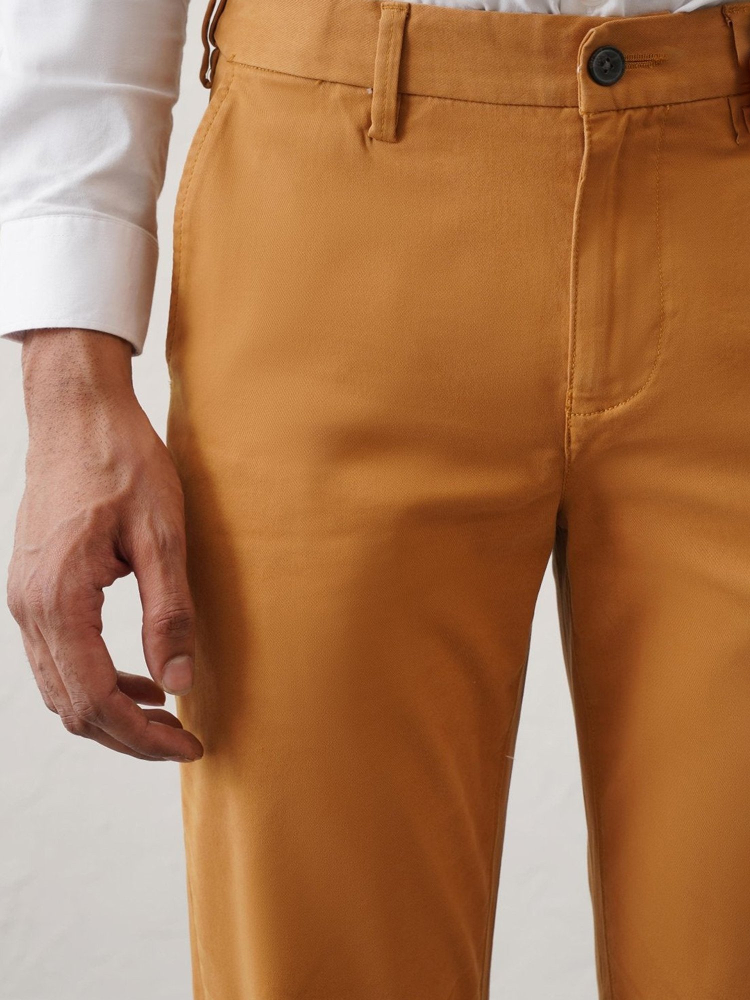 MinusOne Camel Regular Fit Chinos