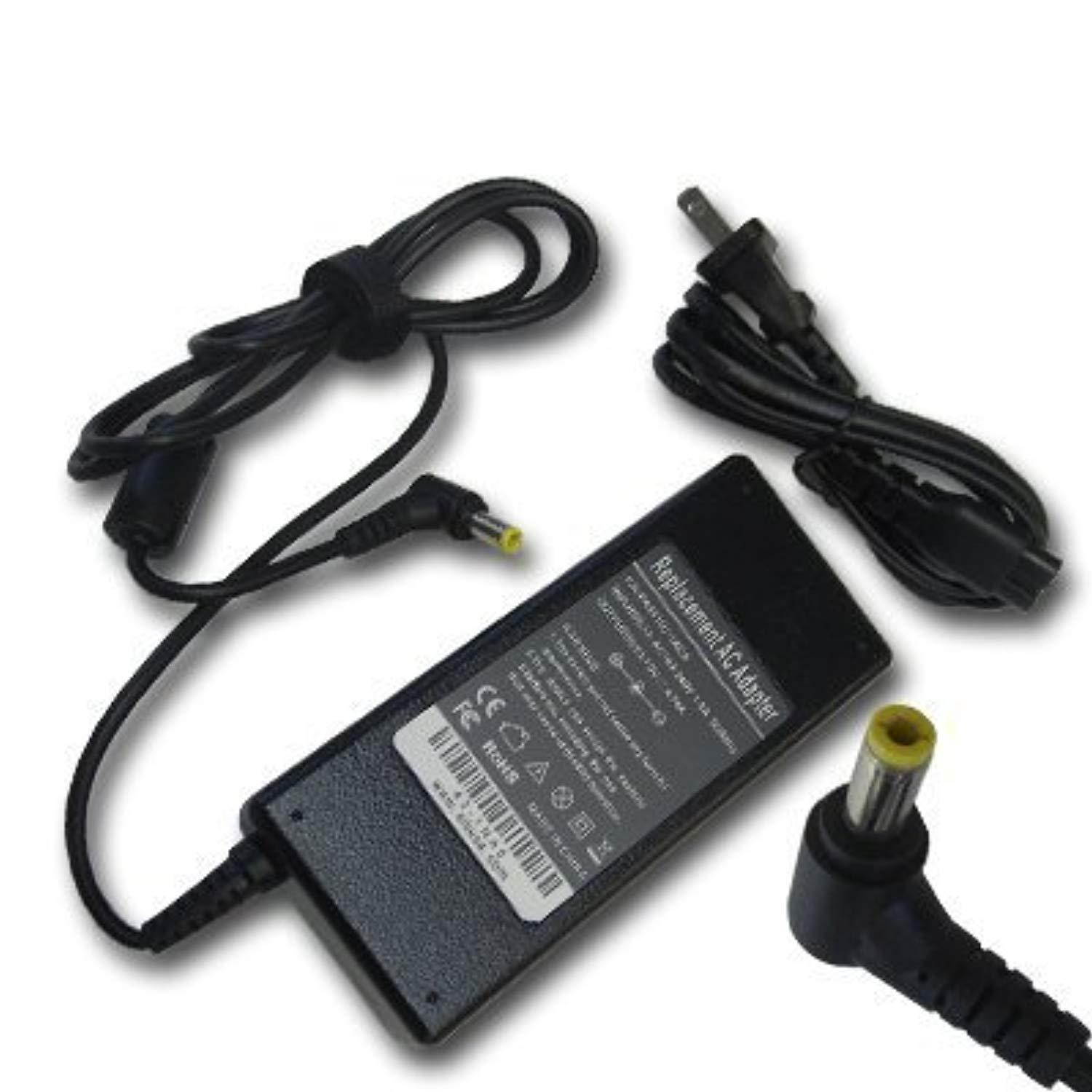 ac adapter/power supply+cord for toshiba satellite l305d-s5873 p205d-s7436 p205d-s8804 by unknown