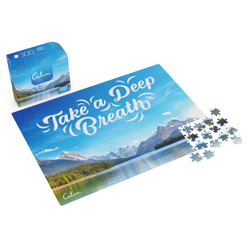 Spin Master Calm App: Jasper Lake Jigsaw Puzzle - 300pc