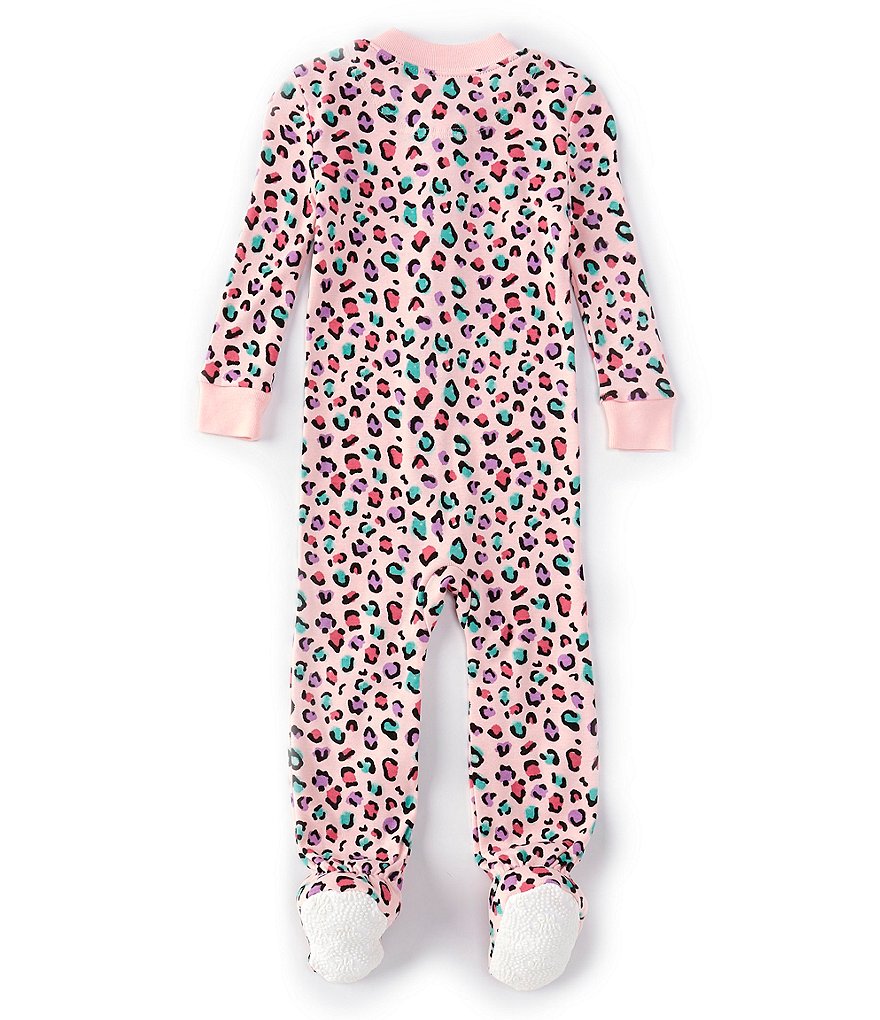 Hudson Baby Infant Girl Fleece Long-Sleeve Gowns 3pk, Navy Rose, 0-6 Months