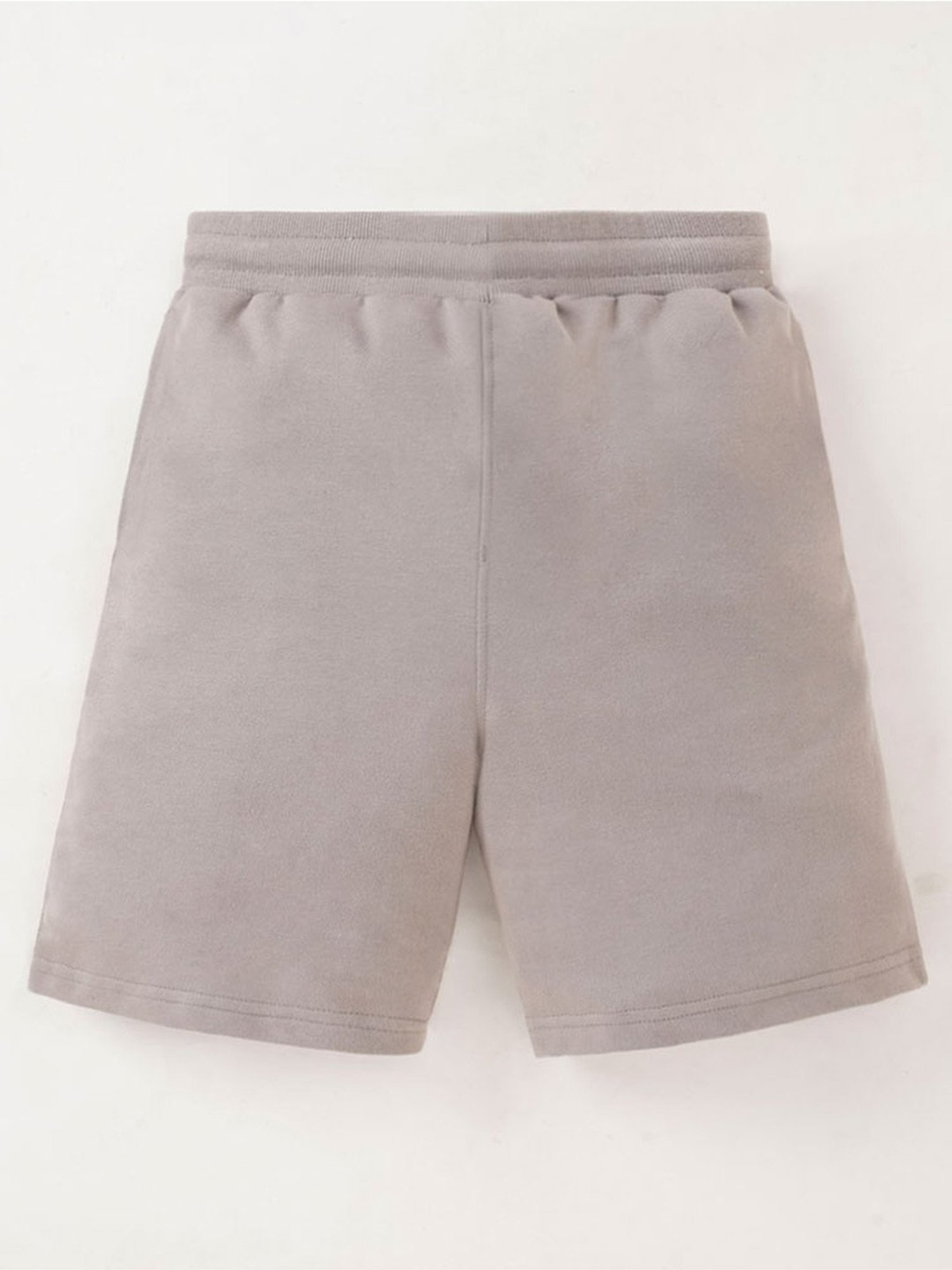 Edheads Kids Grey Cotton Printed Shorts