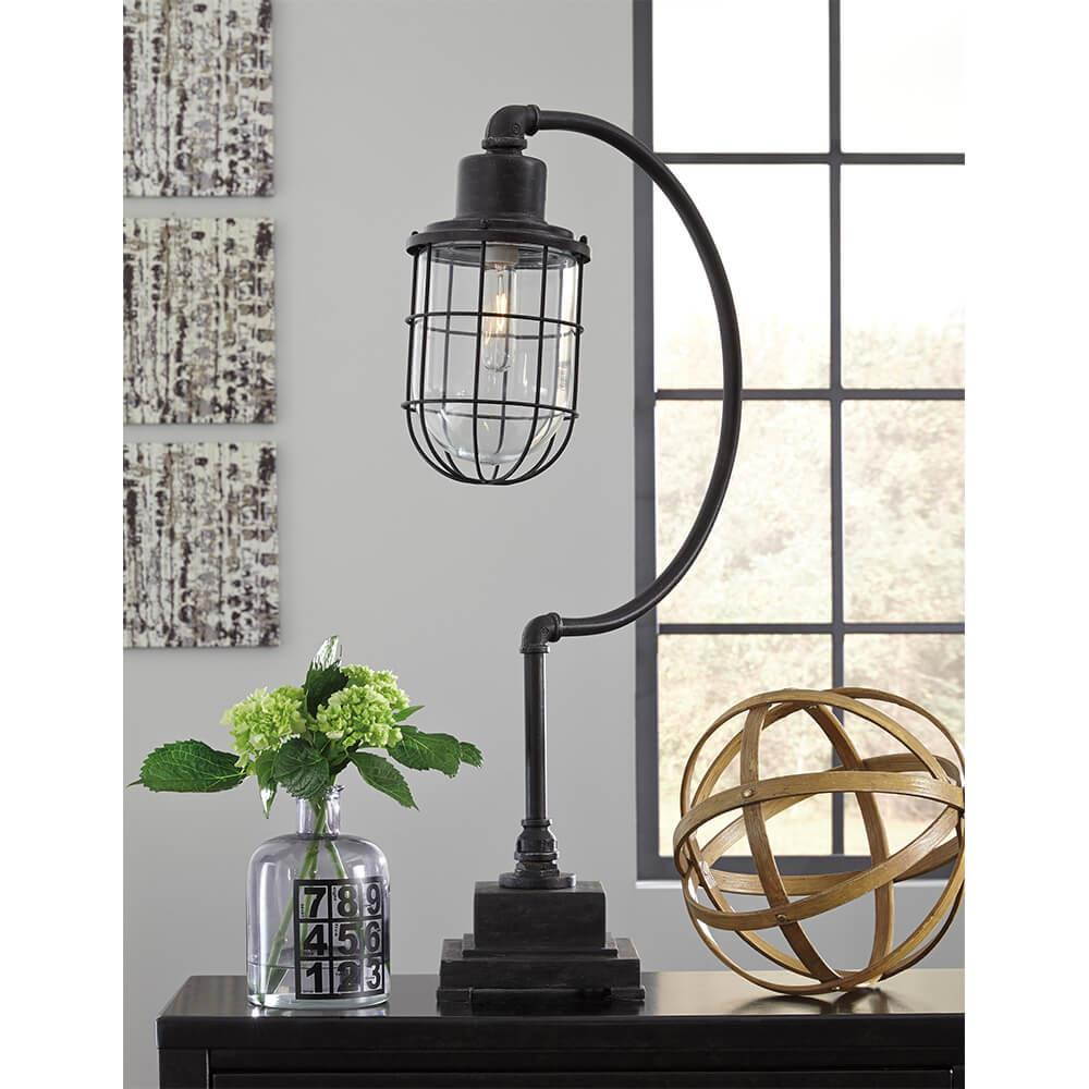 Jae Antique Black Metal Desk Lamp L734232 Jae Antique Black Metal Desk Lamp
